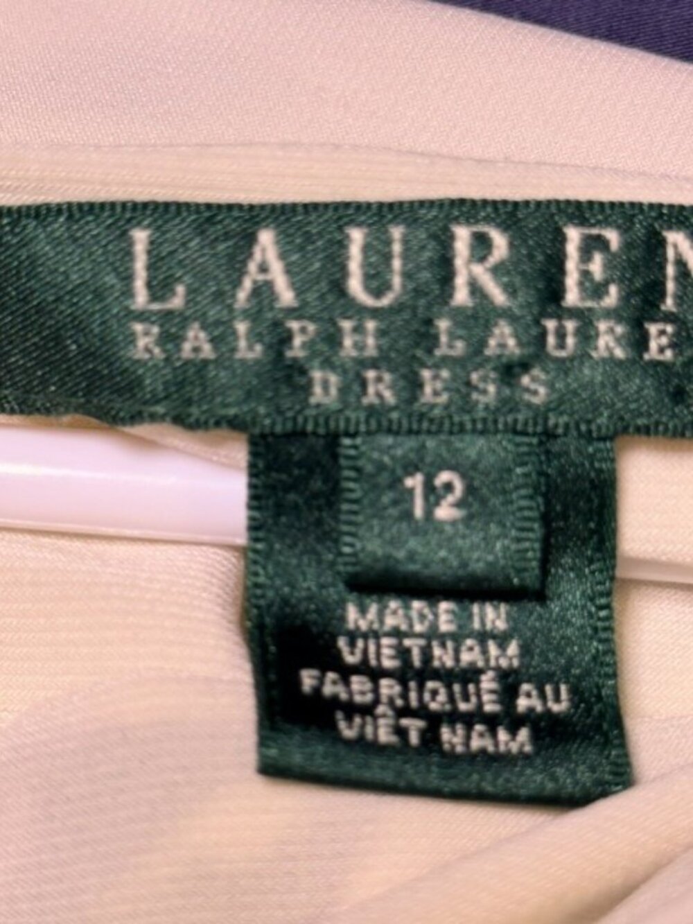 Lauren Ralph Lauren Floral Print Ruched Sheath Dress Size 12 - Picture 9 of 11